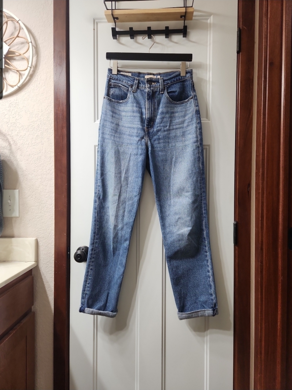 Levi's Straight Leg Women's Jeans - Light Blue Wash